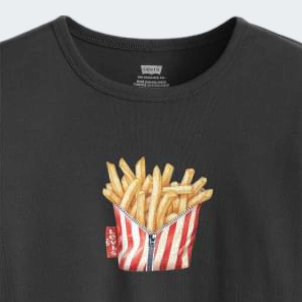 TSHIRT LEVIS GRAPHIC RICKIE CAVIAR