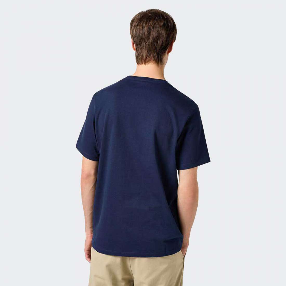 TSHIRT WRANGLER LOGO NAVY