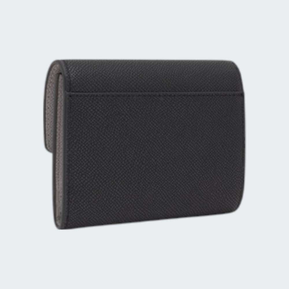 CARTEIRA TOUS AUDREE SAFFIANO NEGRO GRIS