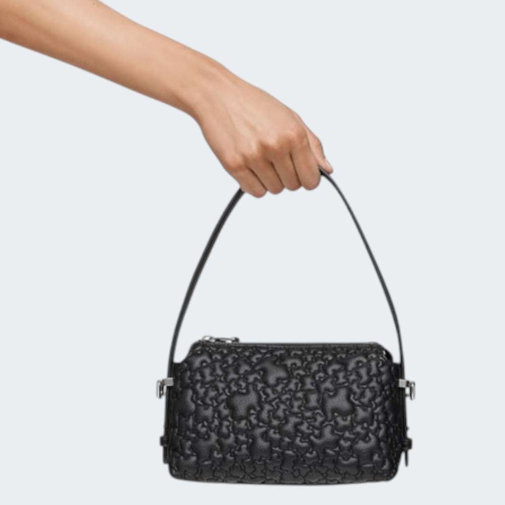MALA TOUS MINI PUFFY BEAR NEGRO