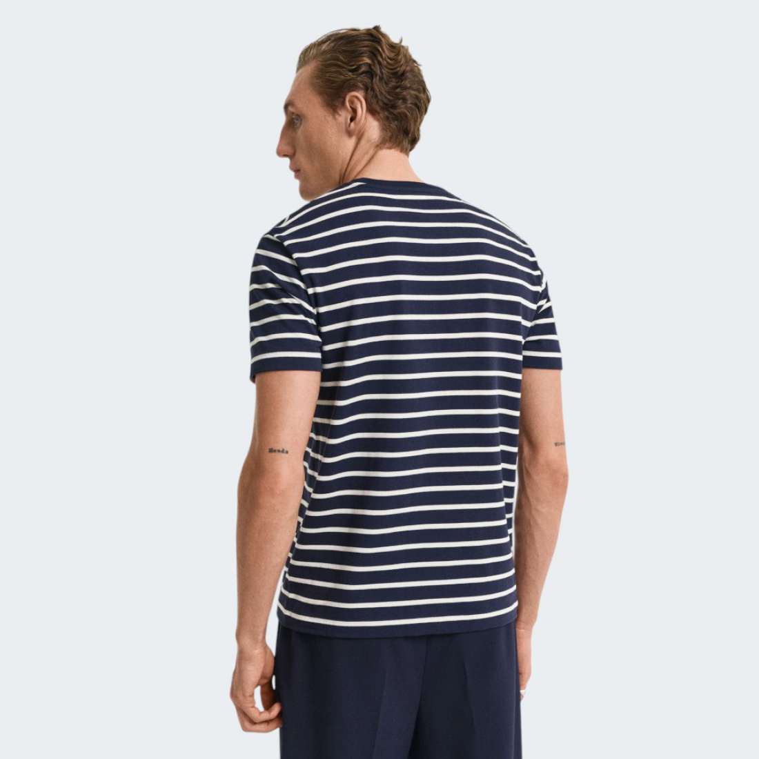 TSHIRT GANT GRAPHIC STRIPED 433