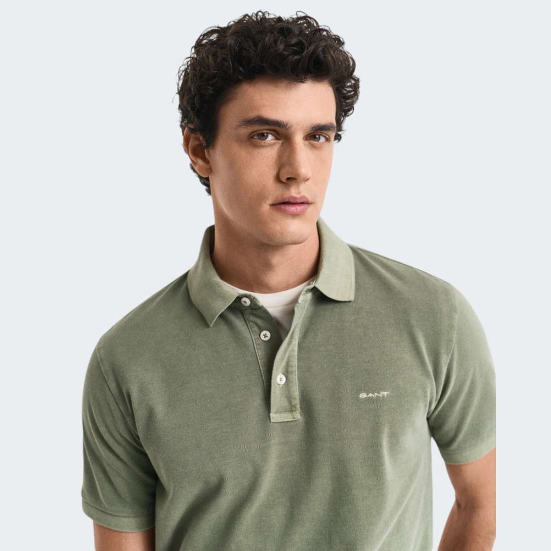 POLO GANT SUNFADED KALAMATA GREEN