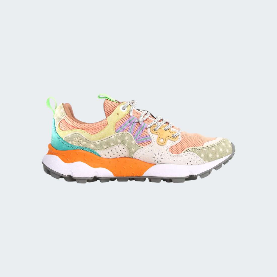 FLOWER YAMANO 3 RETE PONY HAIR LIGHT GREY