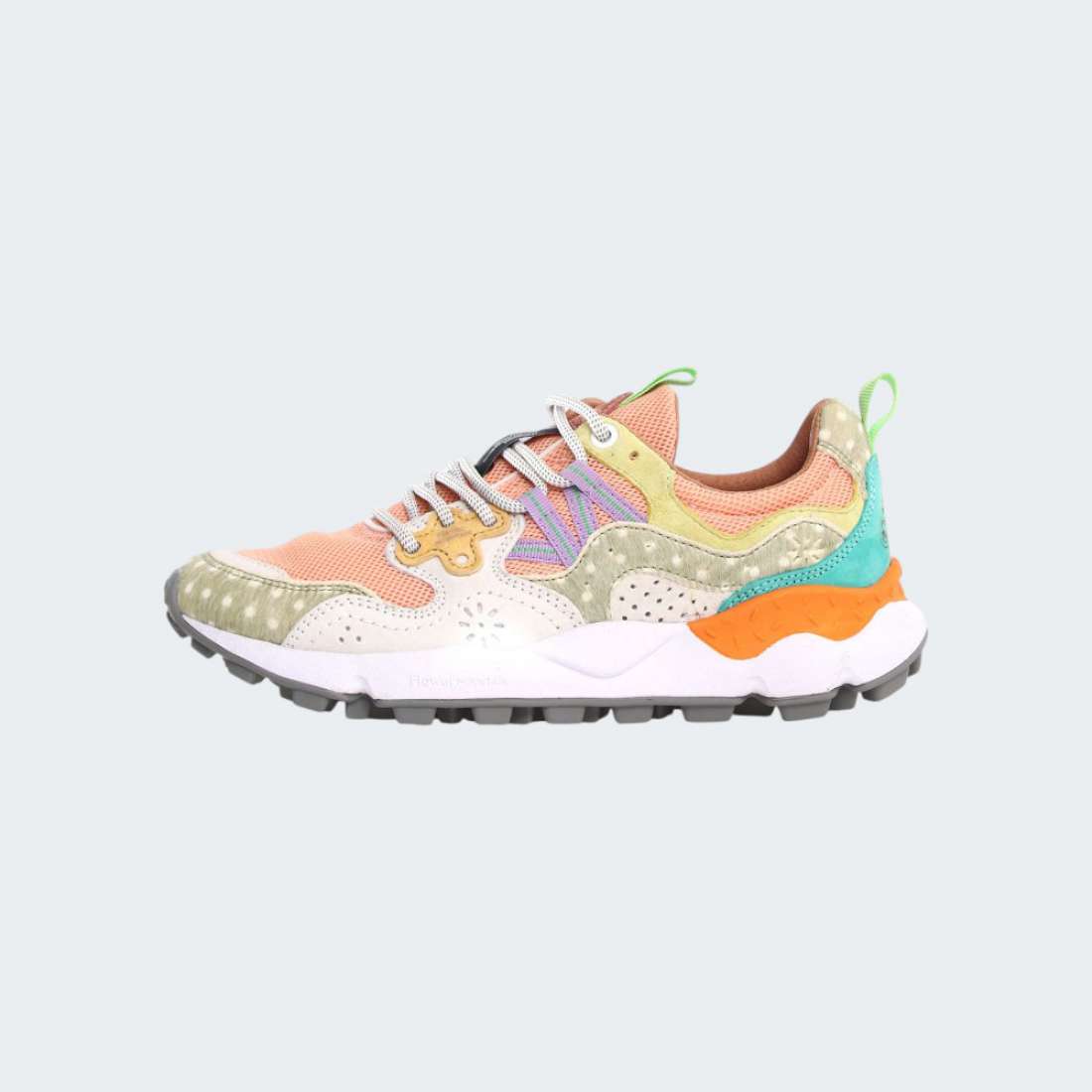 FLOWER YAMANO 3 RETE PONY HAIR LIGHT GREY