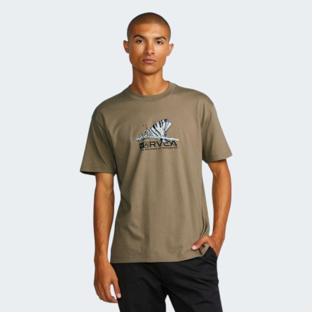 TSHIRT RVCA NATURAL SCIENCE COYOTE