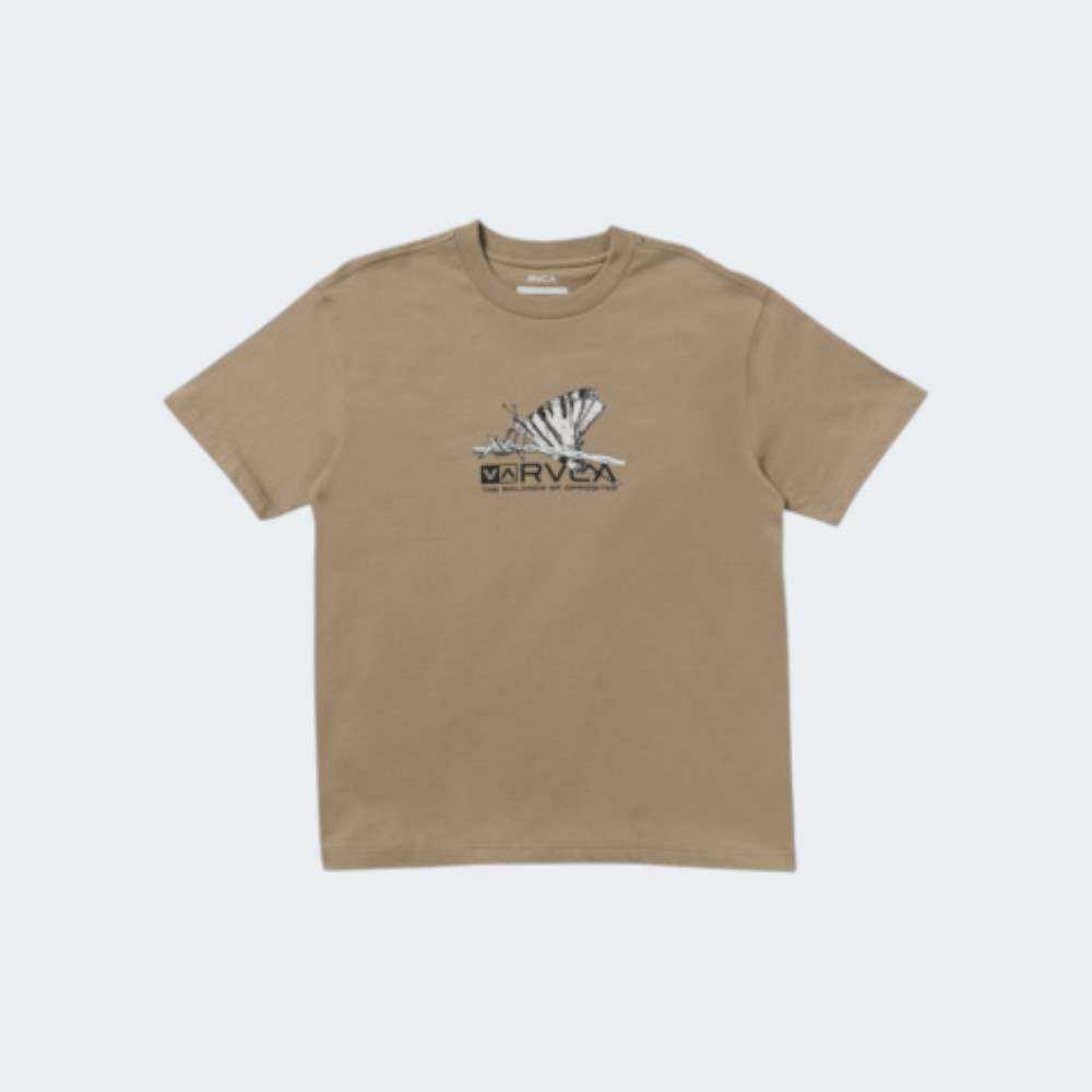 TSHIRT RVCA NATURAL SCIENCE COYOTE