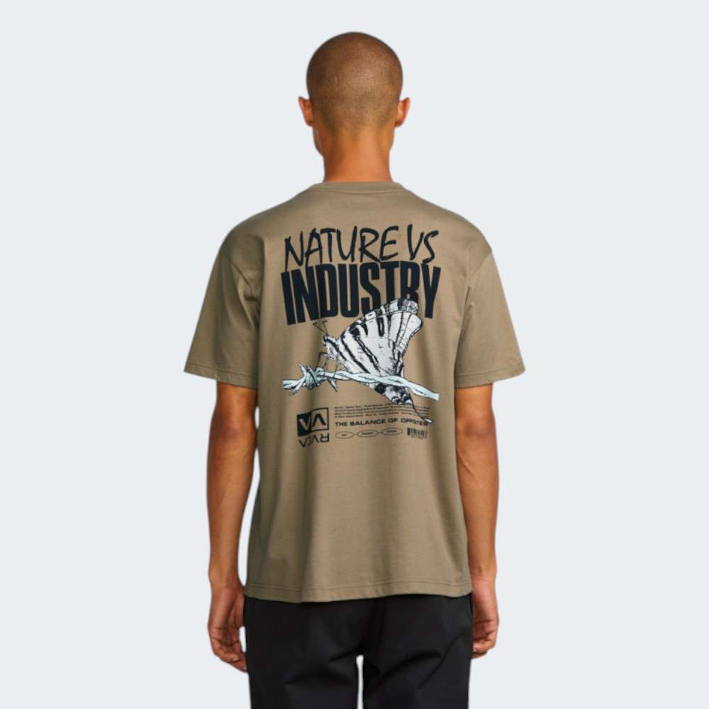 TSHIRT RVCA NATURAL SCIENCE COYOTE