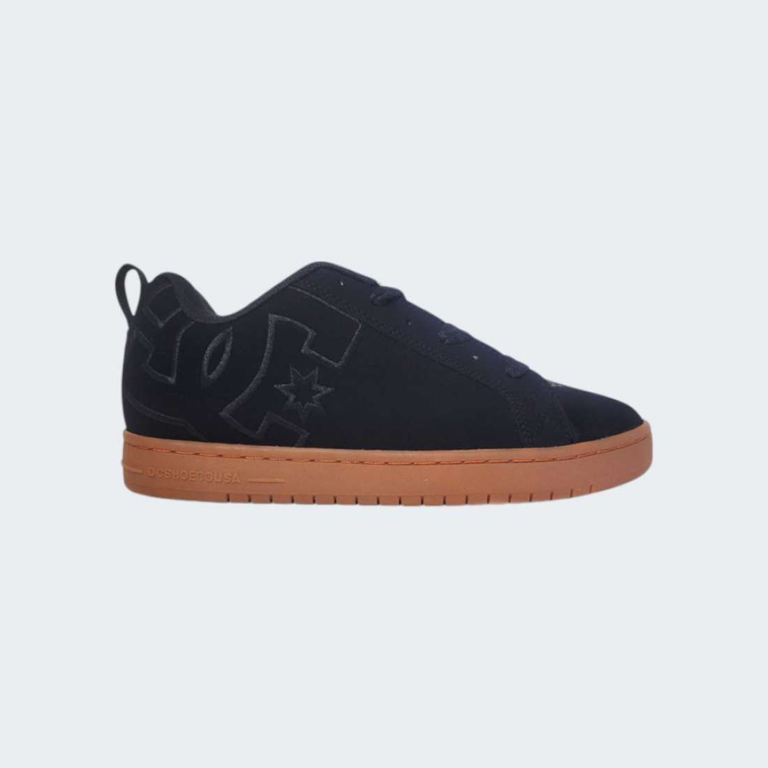 DC COURT GRAFFIK BLACK GUM
