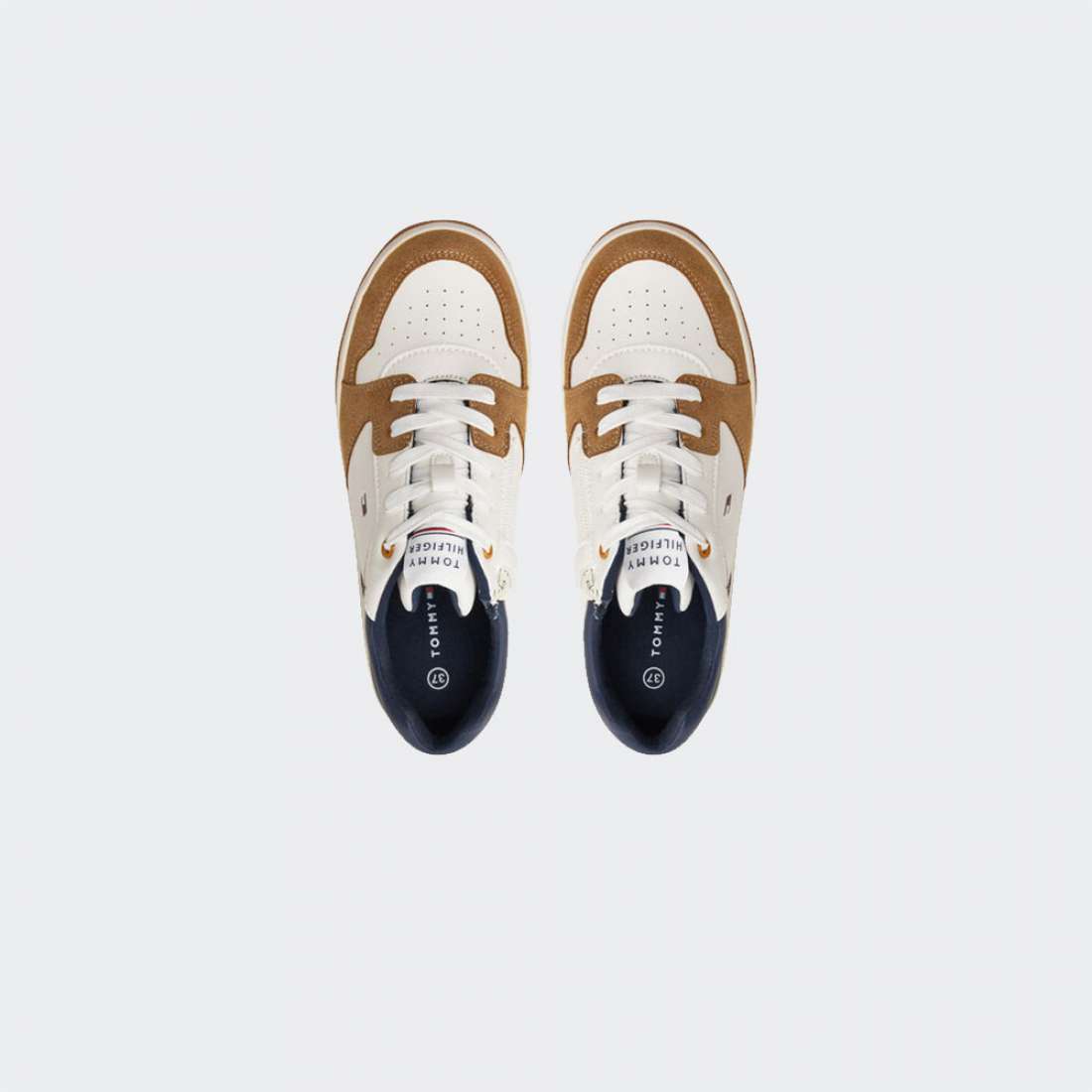 TOMMY HILFIGER LOW CUT LACE-UP MULTICOLOR