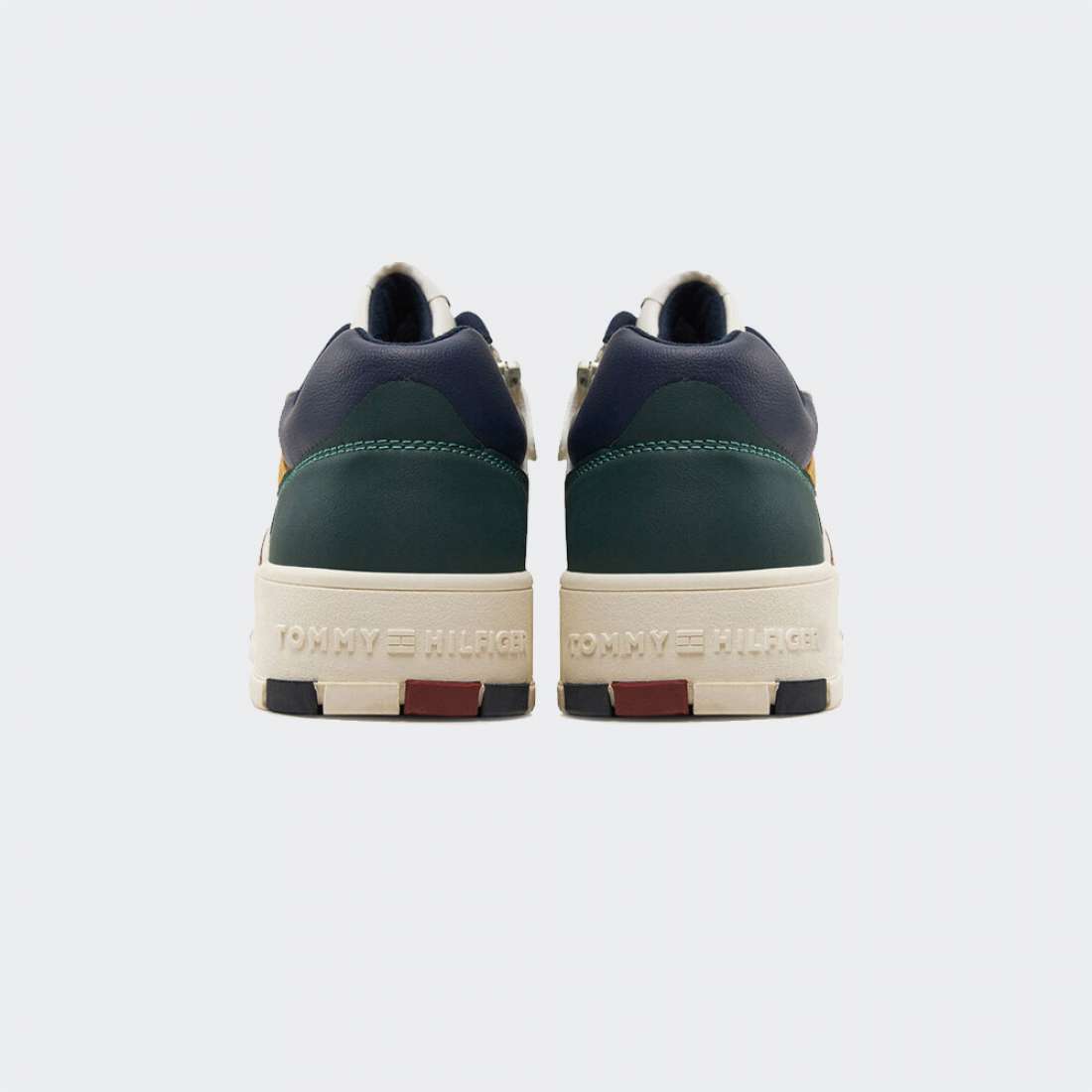 TOMMY HILFIGER LOW CUT LACE-UP MULTICOLOR