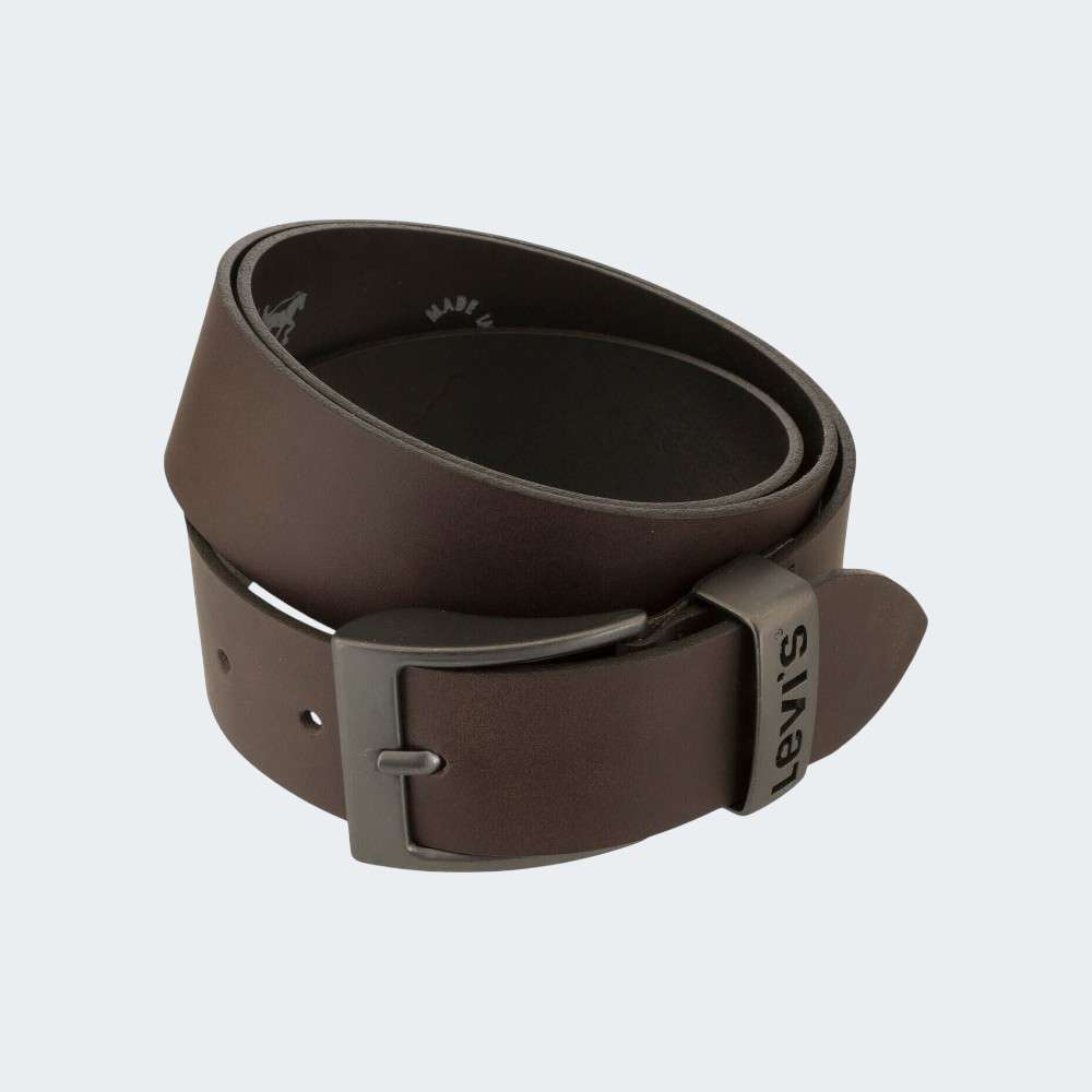 CINTO LEVIS BUCKLE MTL LEAT