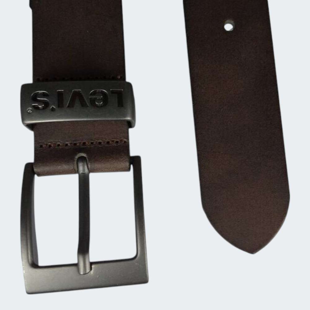 CINTO LEVIS BUCKLE MTL LEAT