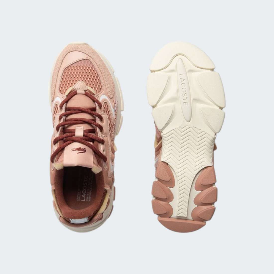 LACOSTE L003 NEO PNK/OFF WHT