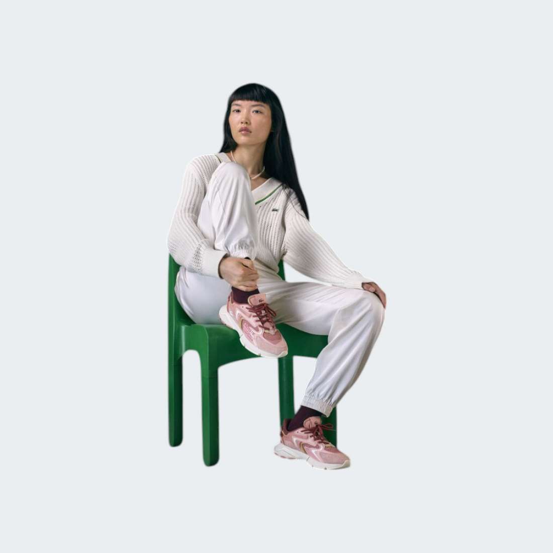 LACOSTE L003 NEO PNK/OFF WHT