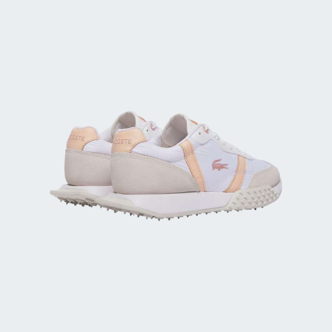 LACOSTE L-SPIN EVO WHT/LT PNK