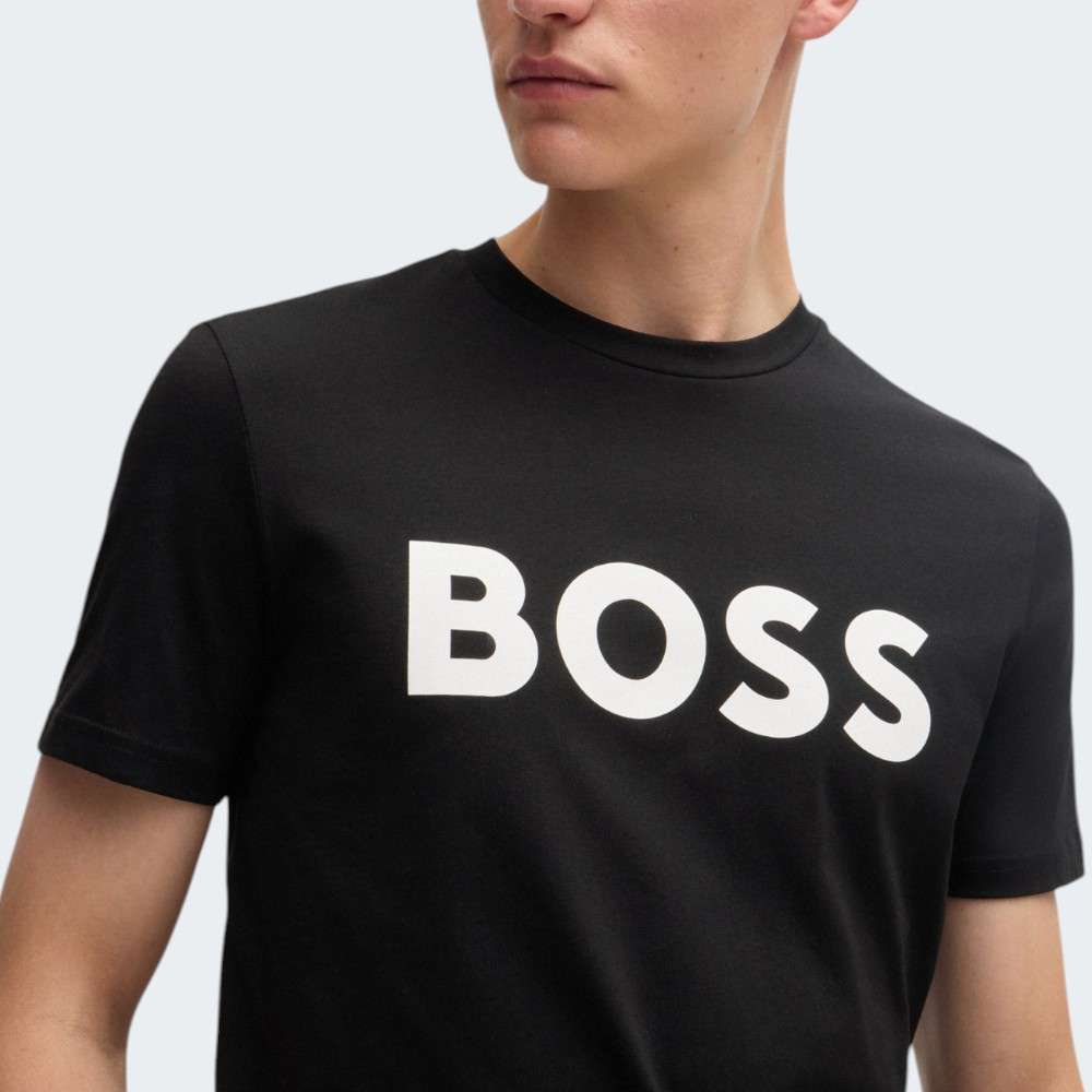 TSHIRT BOSS THINKING BLACK