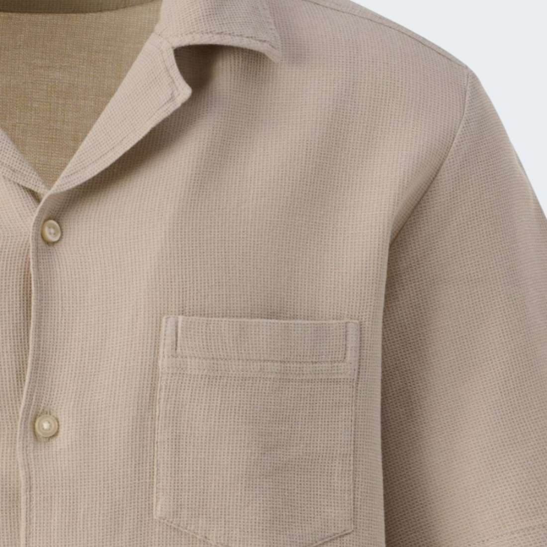 CAMISA BOSS RAYER M LIGHT BEIGE