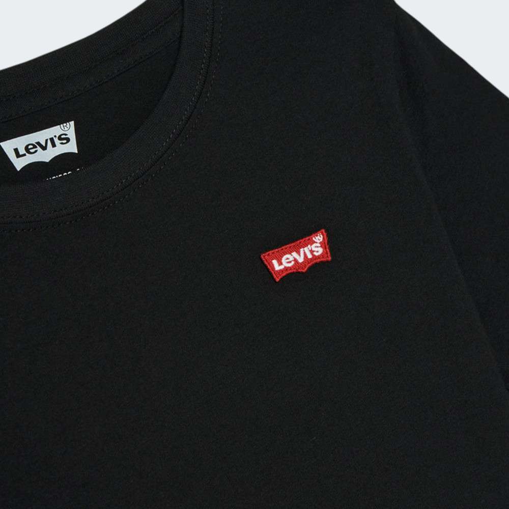 TSHIRT LEVIS BATWING CHEST BLACK