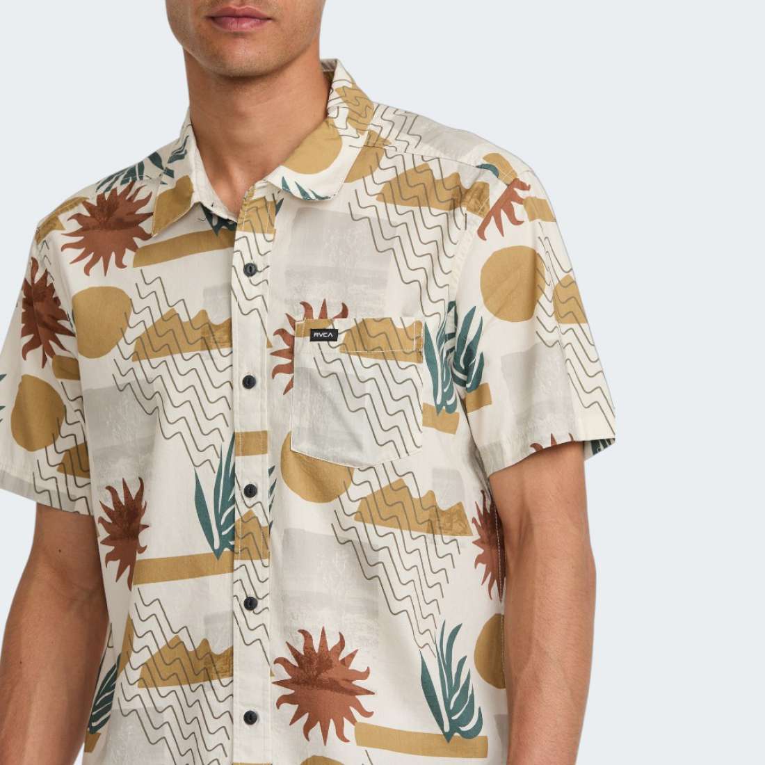 CAMISA RVCA ANYTIME NATURAL