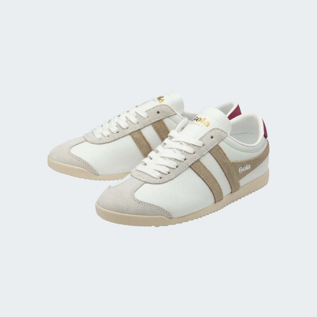 GOLA BULLET PURE WHITE/BONE/CERISE
