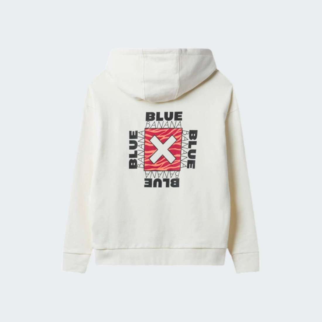 HOODIE BLUE BANANA CLASS OFF WHITE