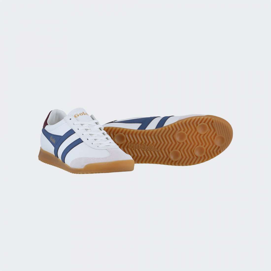 GOLA TORPEDO LEATHER WHITE/NAVY/SAGE