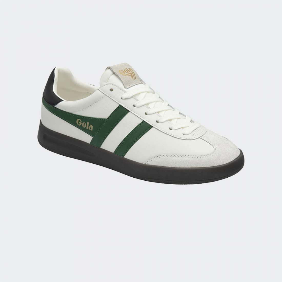 GOLA CYCLONE LEATHER WHITE/EVERGREEN/BLACK/DAK
