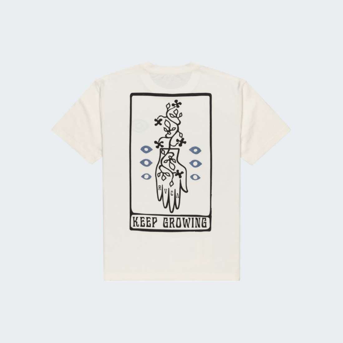 TSHIRT RVCA KEEP GROWING ANTIQUE WHITE