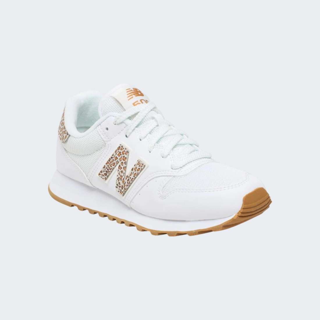 NEW BALANCE 500 WHITE/ANIMAL PRINT