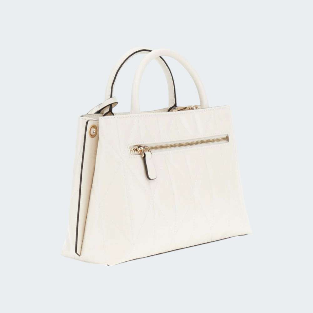 MALA GUESS SATCHEL OFF WHITE