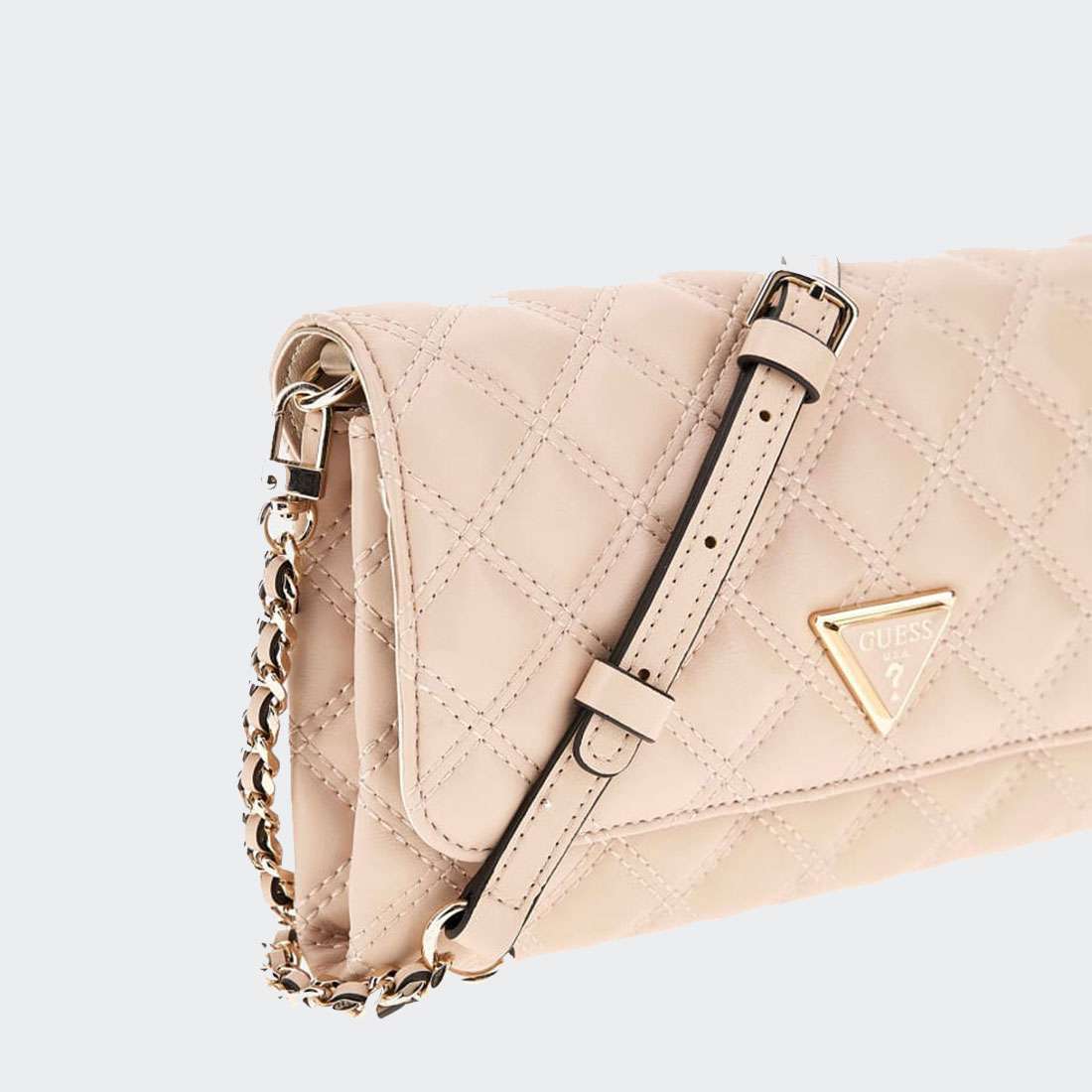 MALA GUESS GIULLY CROSSBODY LIGHT BEIGE