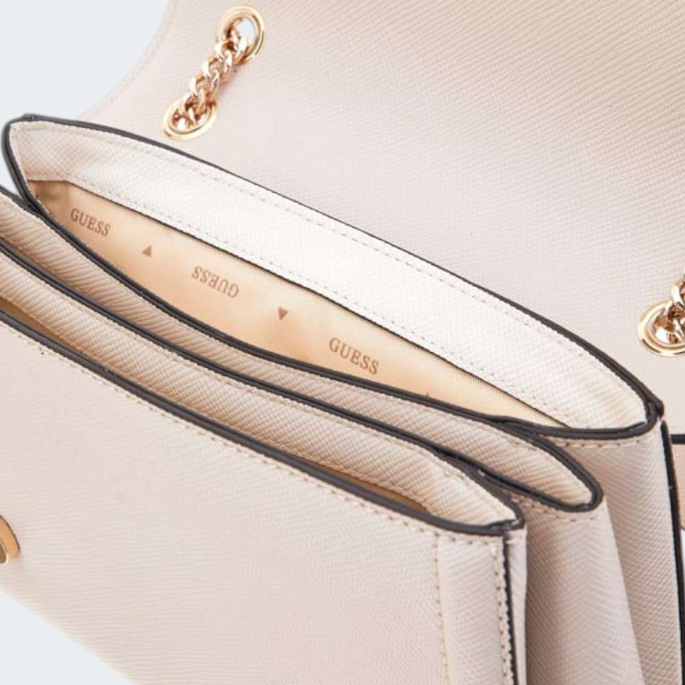 MALA GUESS NOELLE CINVRTABLE OFF WHITE TAUPE