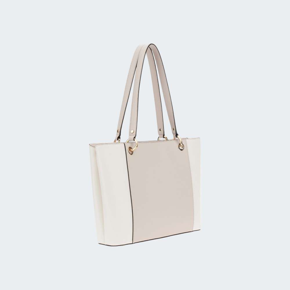 MALA GUESS NOELLE TOTE OFF WHITE TAUPE