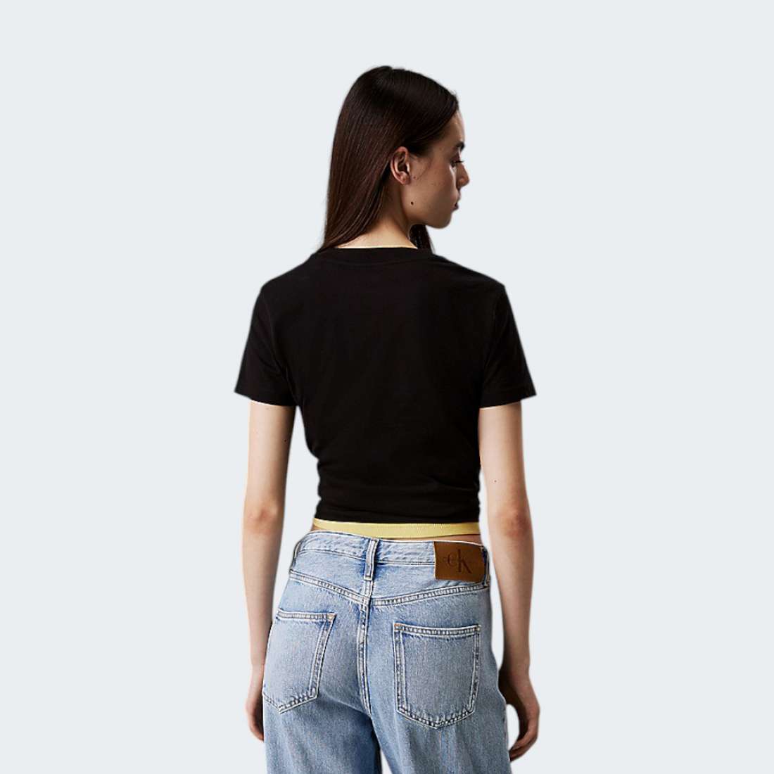 TSHIRT CALVIN KLEIN MONOLOGO BLACK