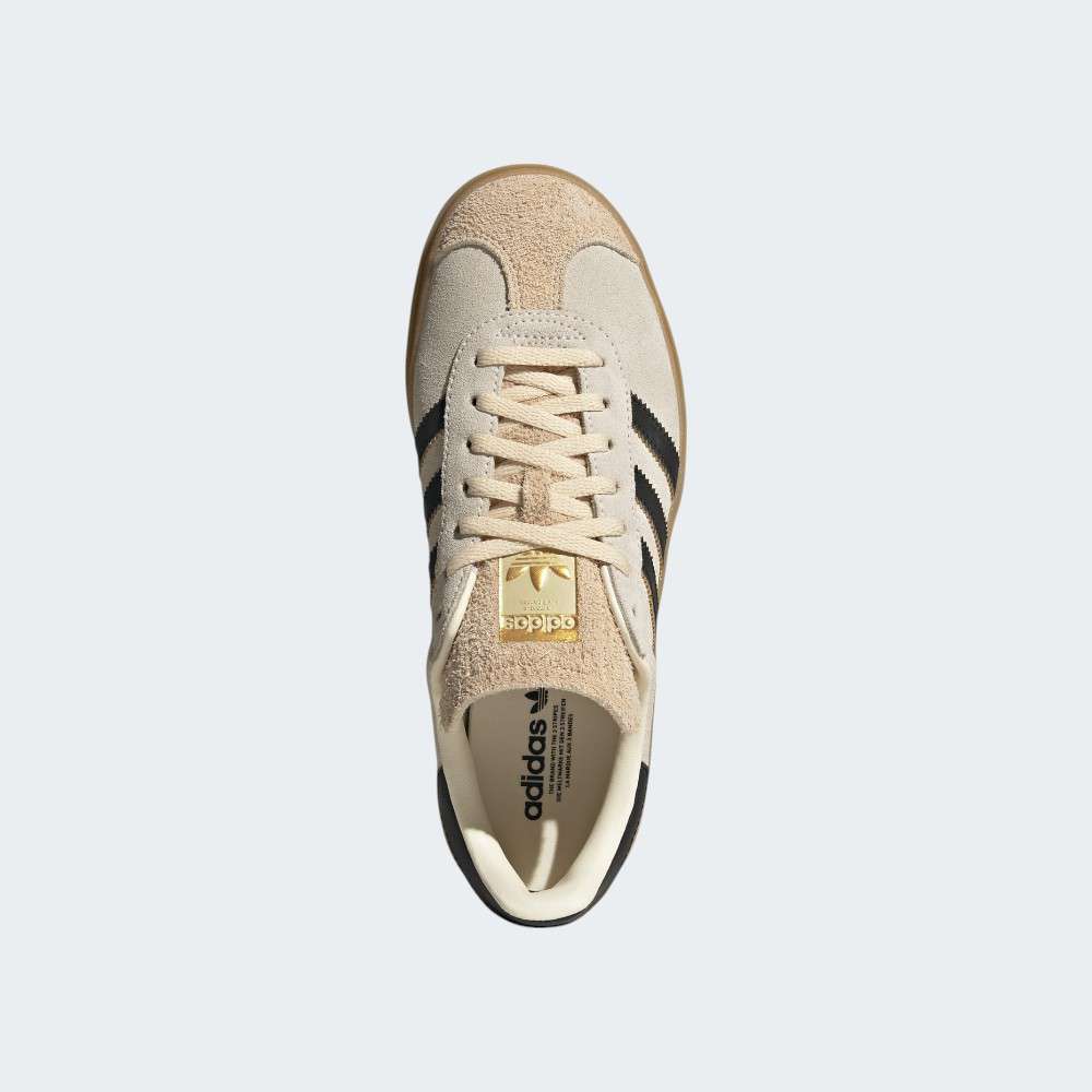 ADIDAS GAZELLE BOLD CREWHT BLACK SANSTR