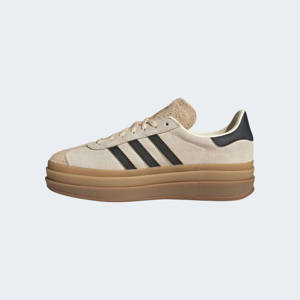 ADIDAS GAZELLE BOLD CREWHT BLACK SANSTR