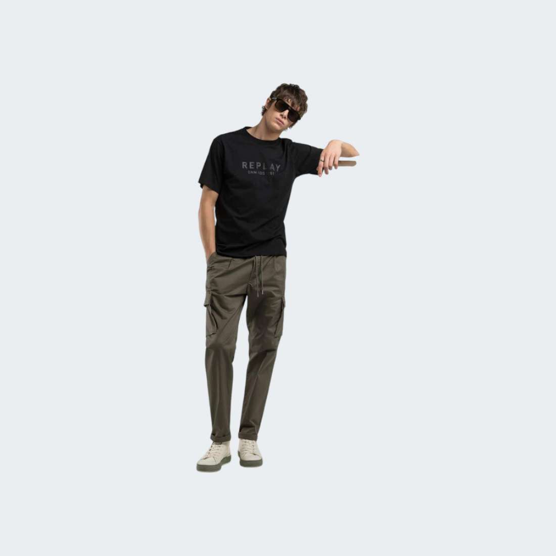 TSHIRT REPLAY BASIC JERSEY 098