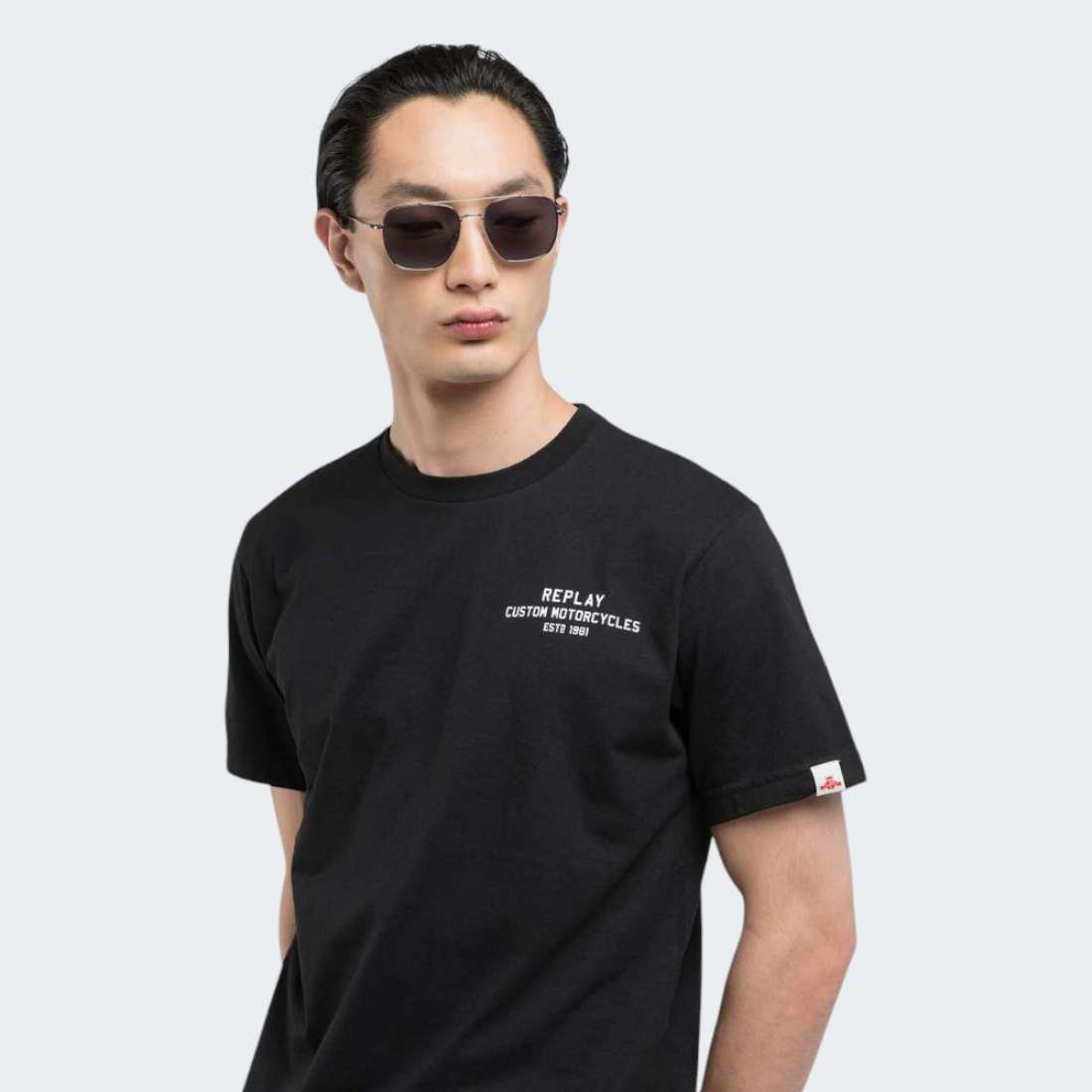 TSHIRT REPLAY BASIC JERSEY 098