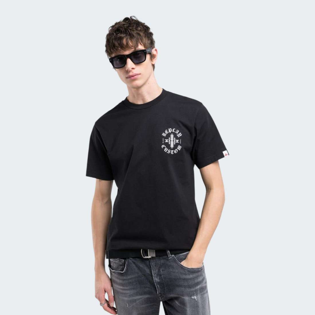 TSHIRT REPLAY BASIC JERSEY 098