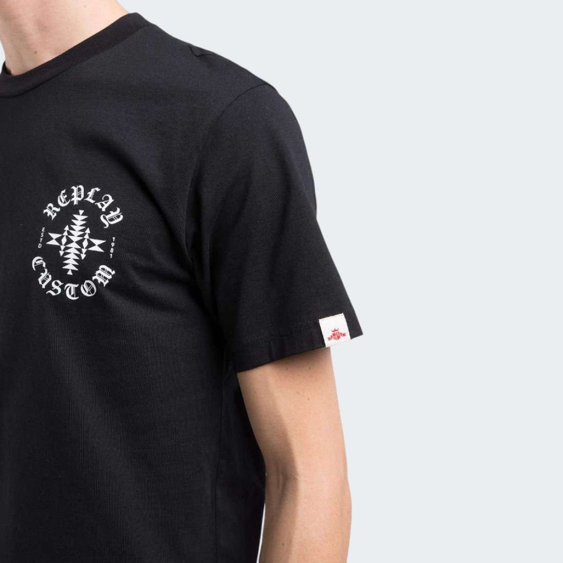 TSHIRT REPLAY BASIC JERSEY 098