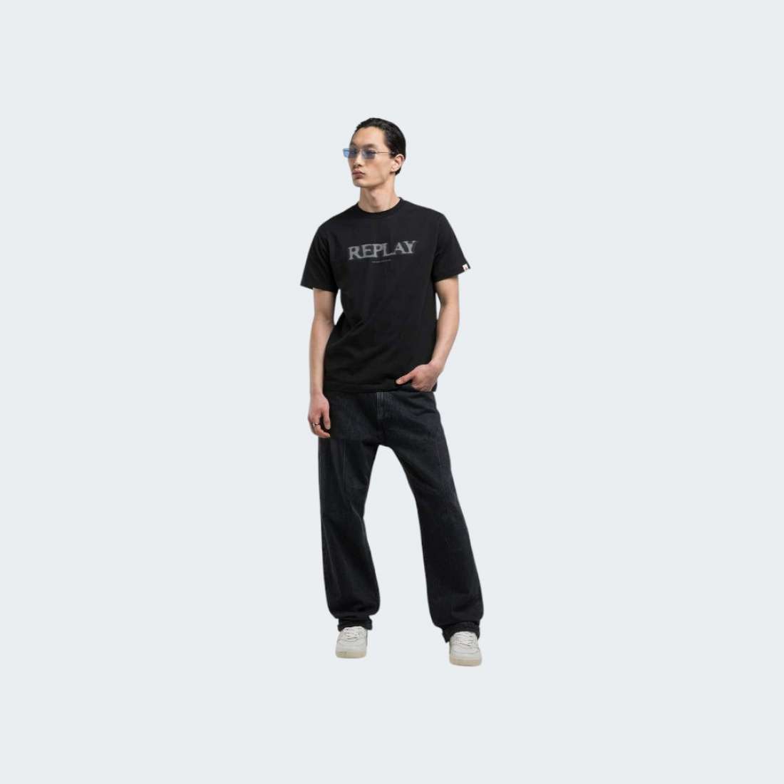 TSHIRT REPLAY BASIC JERSEY 098