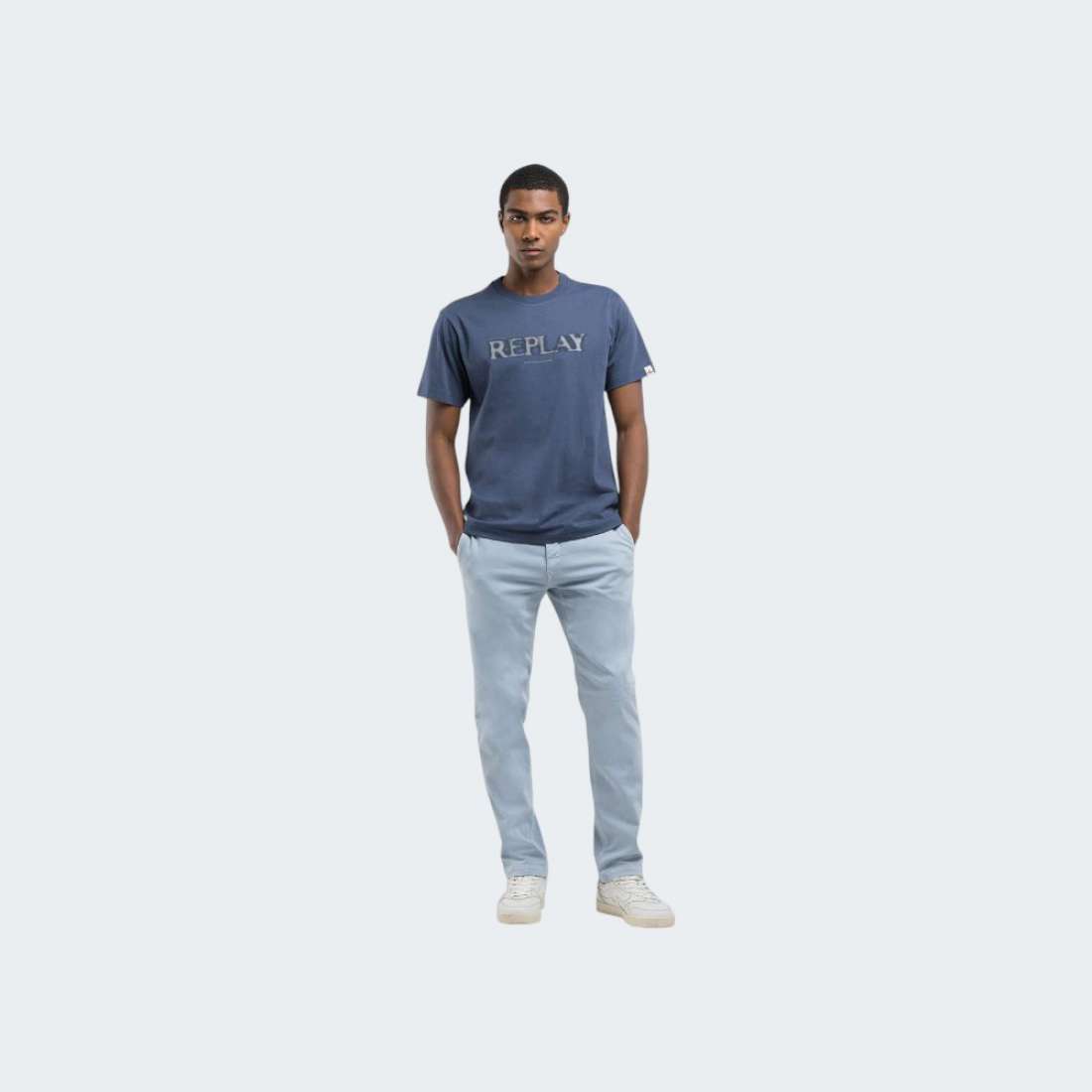 TSHIRT REPLAY BASIC JERSEY