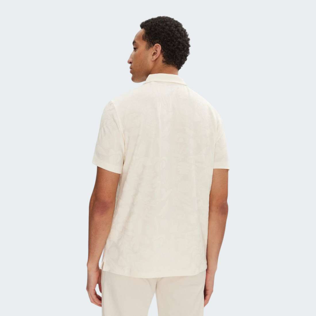 POLO GUESS ABSTRACT JACQUARD F0DX