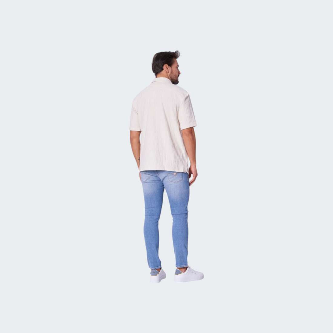 POLO GUESS LOOSE FIT SS CN G1V7