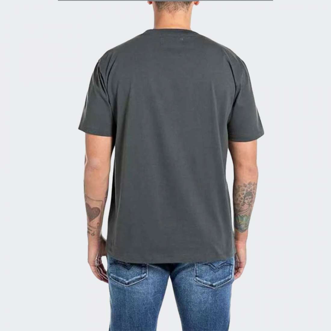 T-SHIRT REPLAY BASIC JERSEY 094