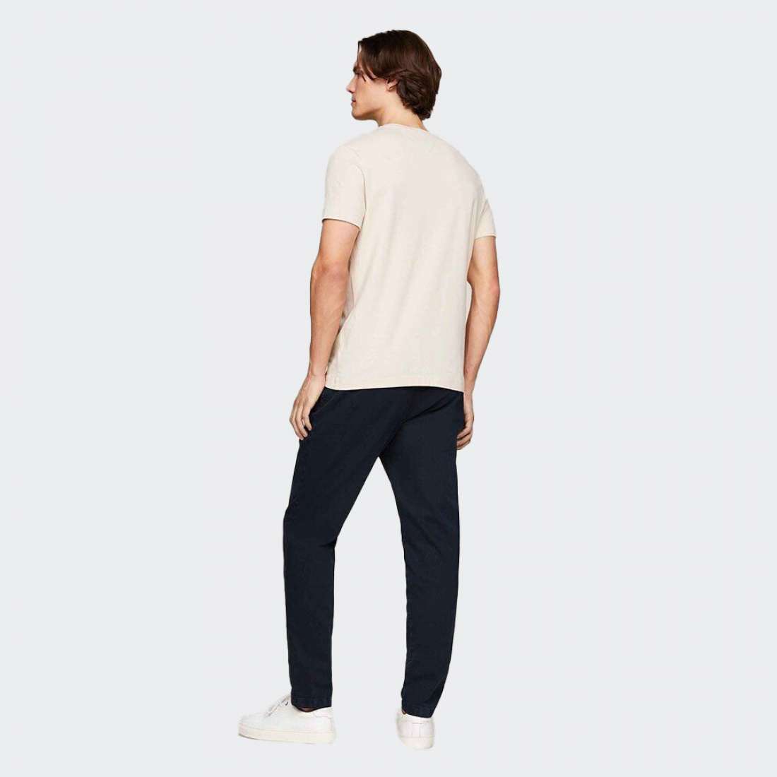 TSHIRT TOMMY HILFIGER STRETCH SLIM FIT CLASSIC BEIGE