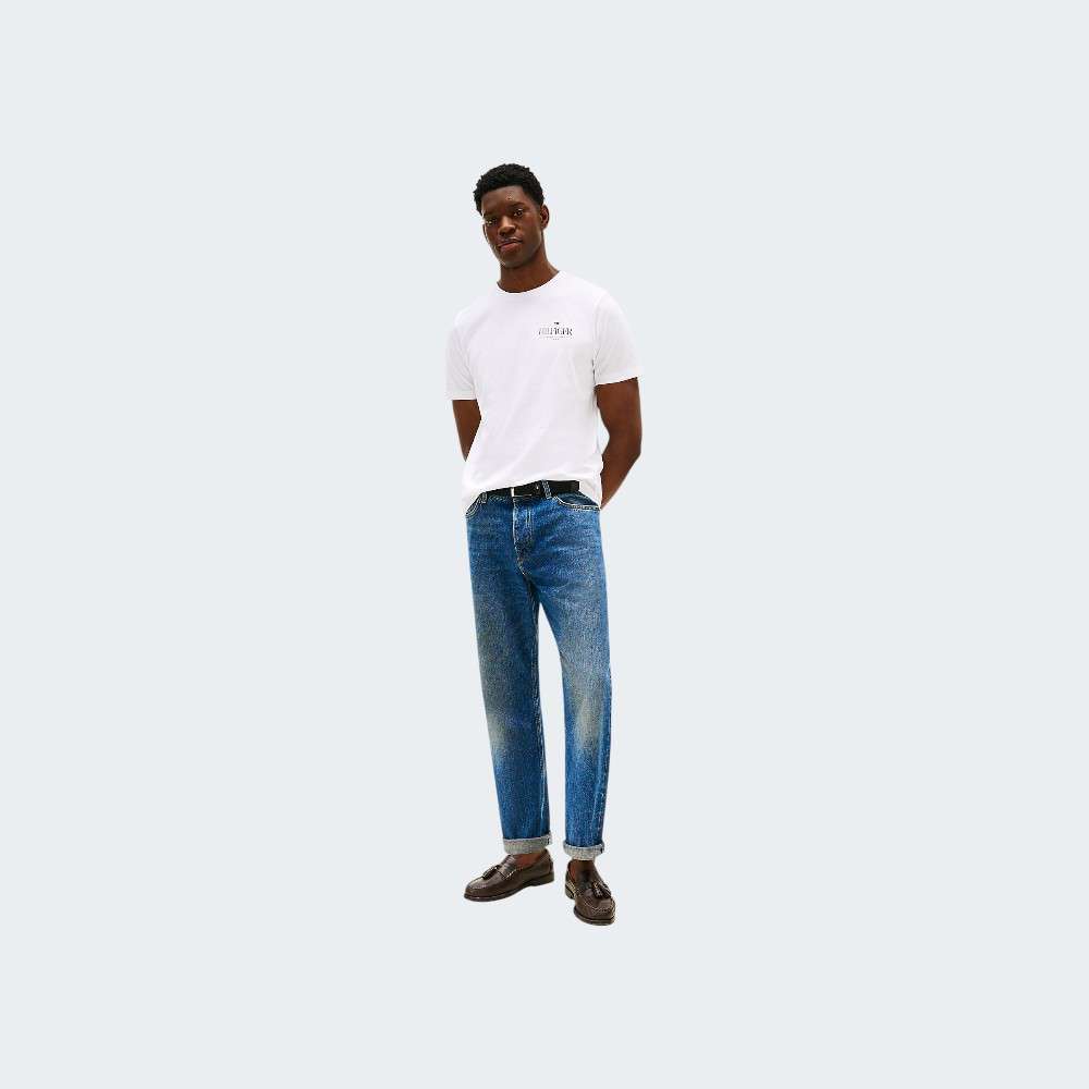 TSHIRT TOMMY HILFIGER STACK WHITE