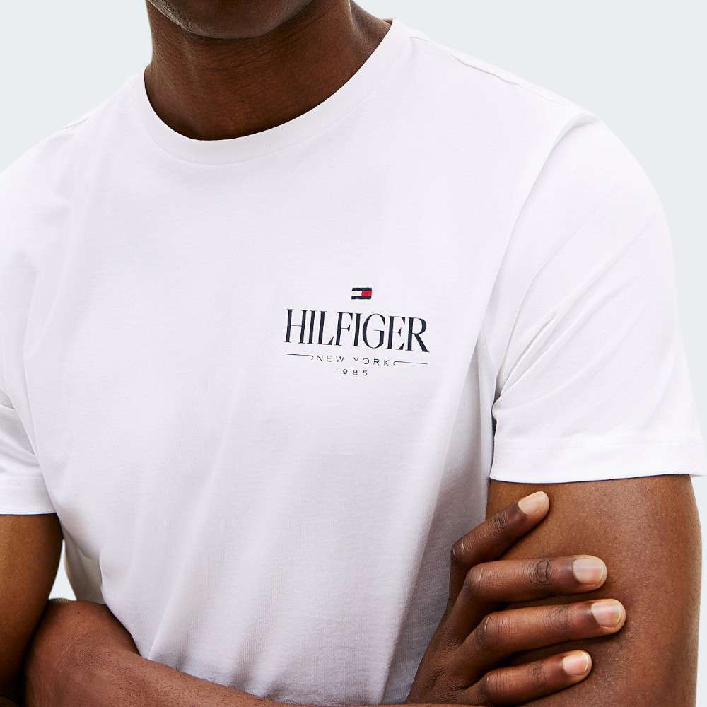 TSHIRT TOMMY HILFIGER STACK WHITE