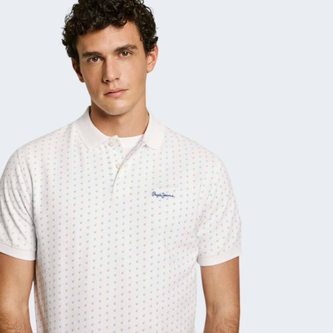 POLO PEPE JEANS BASIL WHITE