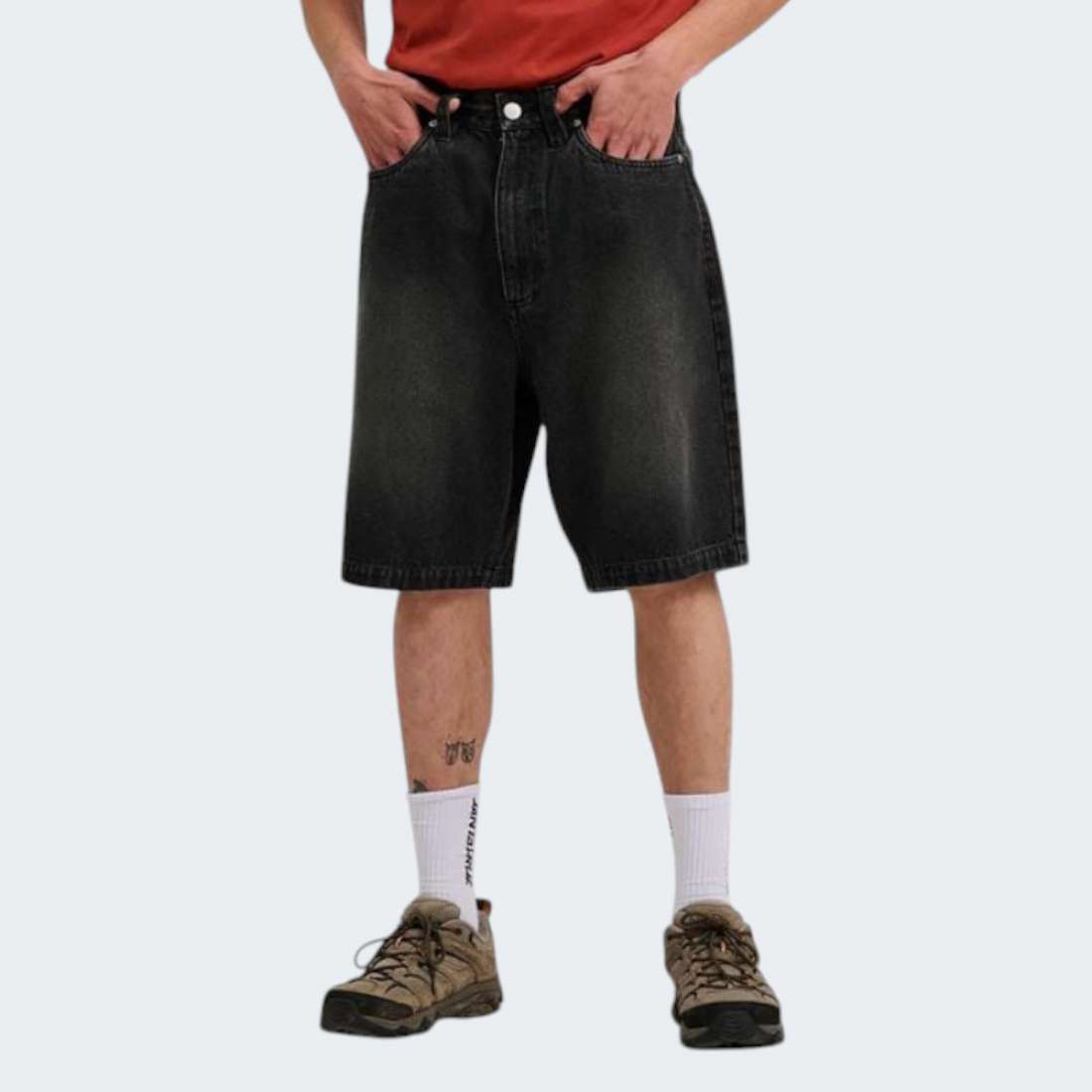 CALÇÕES SANTA CRUZ BIG SHORTS WASHED BLACK